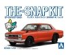 Aoshima 05884 1/32 SNAP KIT#09-C Nissan Skyline 2000 GT-R (Red)